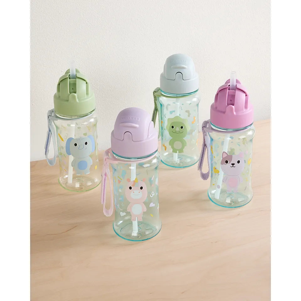 Skip Hop Besties Squad Straw Bottle 355ml