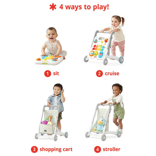 Skip Hop Explore & More Grow Along 4-in-1 Activity Walker