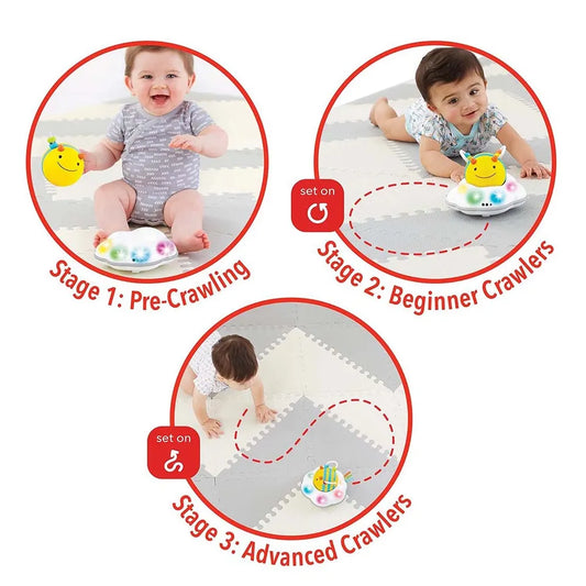 Skip Hop Explore & More Follow Bee Crawl Toy Bee
