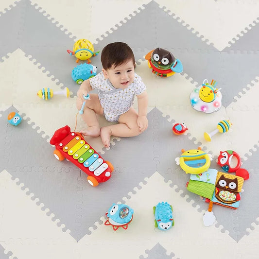 Skip Hop Explore & More Follow Bee Crawl Toy Bee