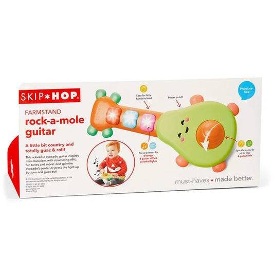 Skip Hop Farmstand Rock A Mole Guitar Multi Color