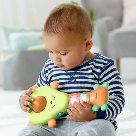 Skip Hop Farmstand Rock A Mole Guitar Multi Color