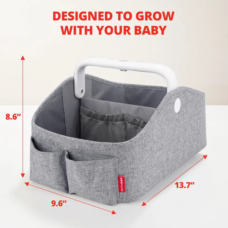 Skip Hop light up Diaper Caddy - Grey