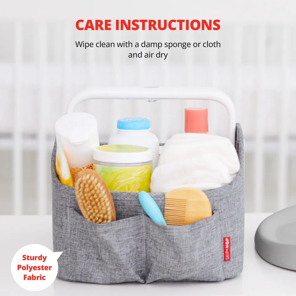 Skip Hop light up Diaper Caddy - Grey