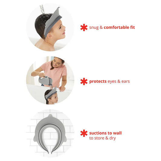 SKIP HOP Moby Bath Visor Grey