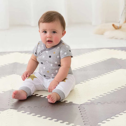 Skip Hop Playspot Geo Floor Tiles Grey & Cream