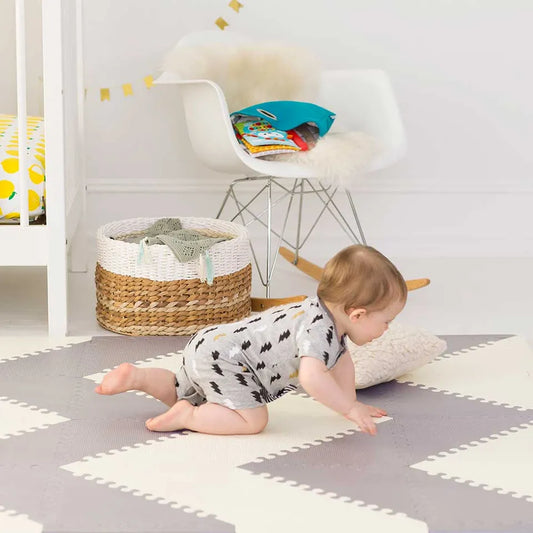 Skip Hop Playspot Geo Floor Tiles Grey & Cream