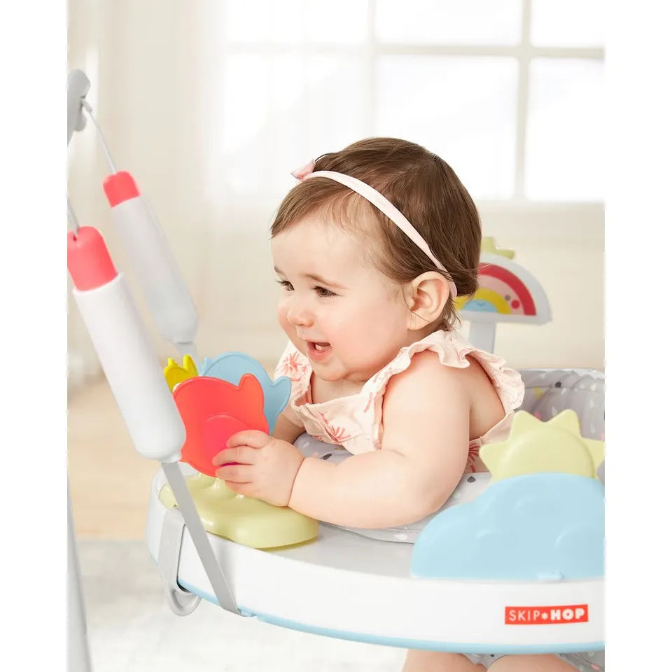 Skip Hop Silver Lining Cloud Play & Fold Jumper Multi Color