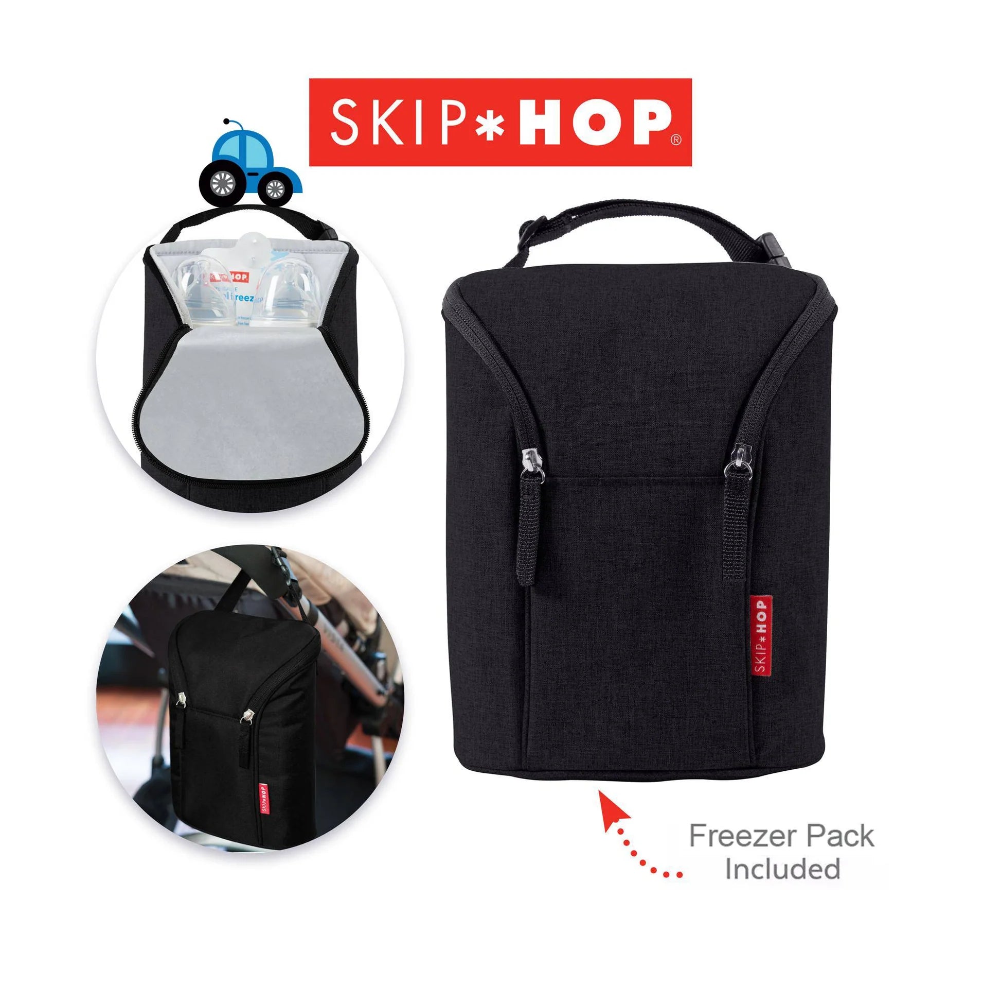 Skip Hop Grab & Go Double Bottle Bag