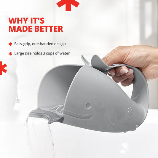 Skip Hop Moby Waterfall Rinser - Grey