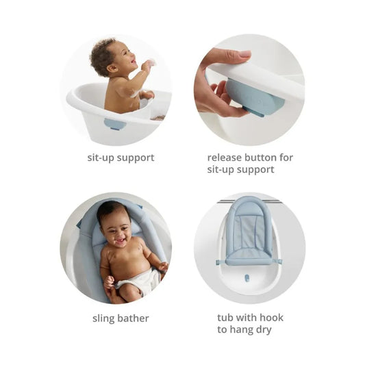 Skip Hop Wave 4 In 1 Bath Tub