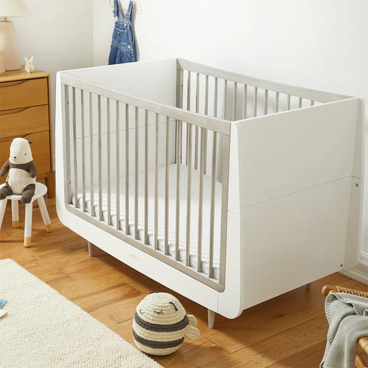 Snuz Kot Skandi Cot Bed- Haze Grey