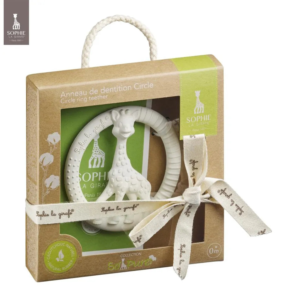 Sophie La Girafe So'Pure Circle Teether Multi Color