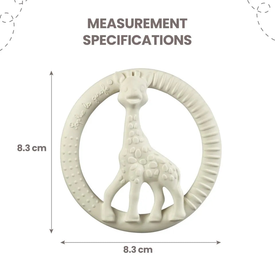 Sophie La Girafe So'Pure Circle Teether Multi Color