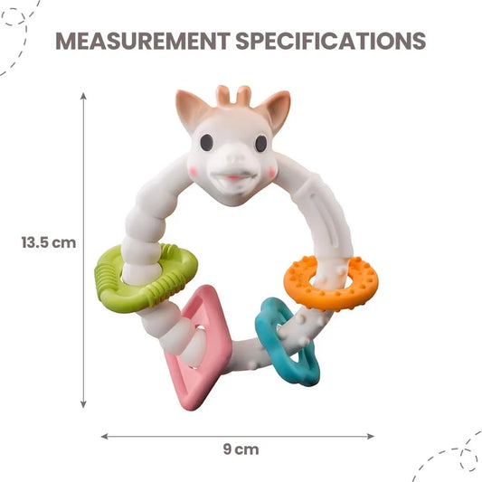 Sophie La Girafe So'Pure Circle Teether Multi Color