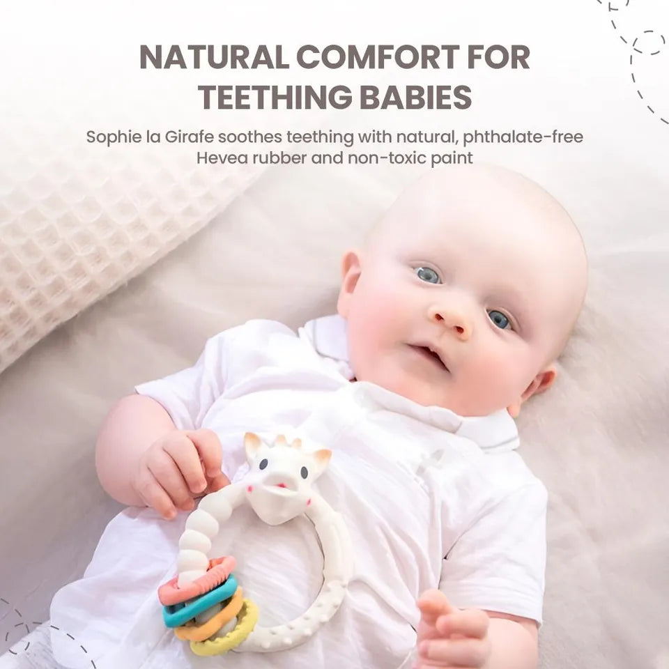 Sophie La Girafe So'Pure Circle Teether Multi Color
