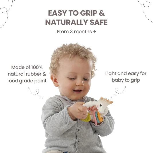 Sophie La Girafe So'Pure Circle Teether Multi Color