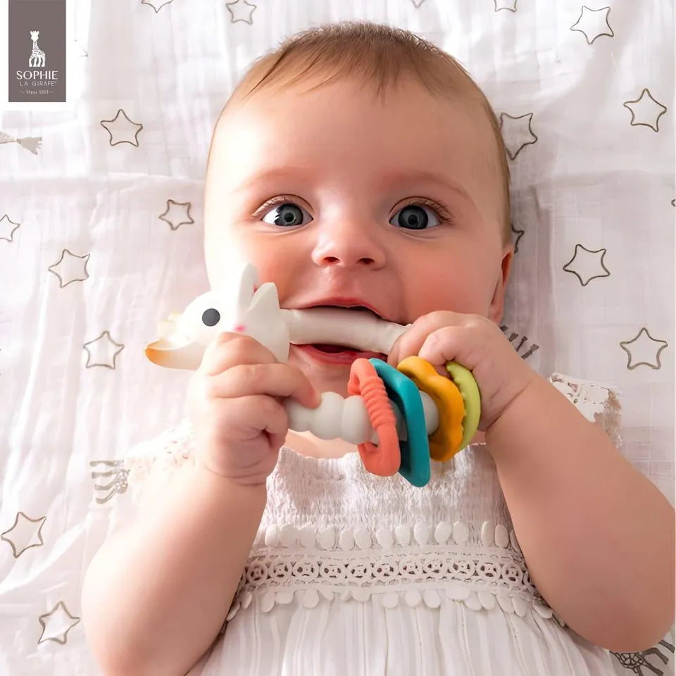 Sophie La Girafe So'Pure Circle Teether Multi Color