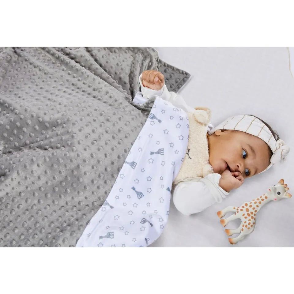 Sophie La Girafe Sophie'Doux Blanket With 2 Textures & Teether Gift Set Il Etait Une Fois Multicolour