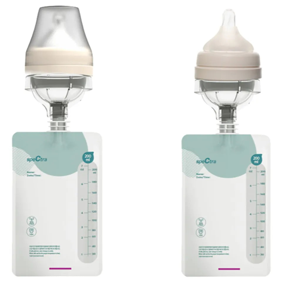 Spectra Easy Breast Milk Bags 200ml w/ Connector