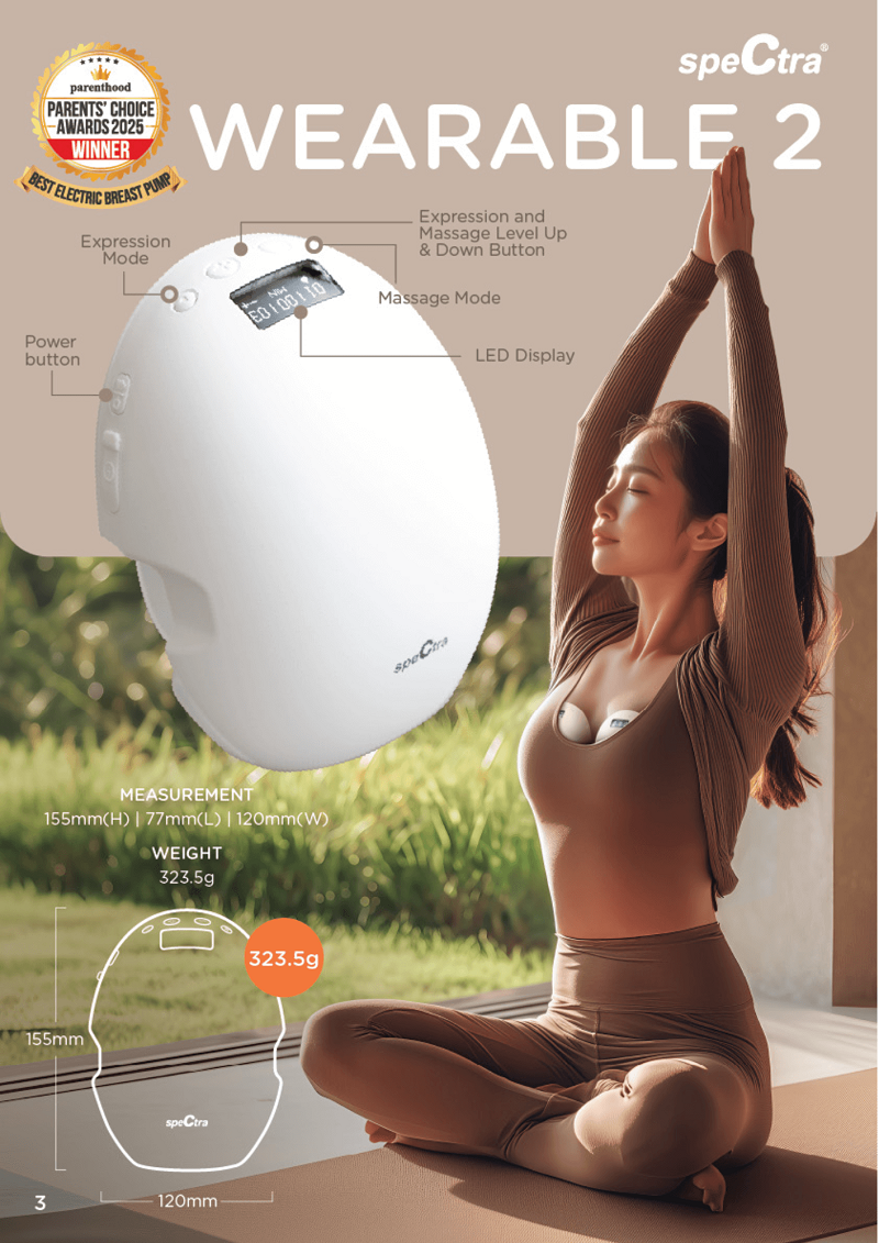 Spectra® Wearable 2 Electric Breast Pump | Best Portable Breast Pump