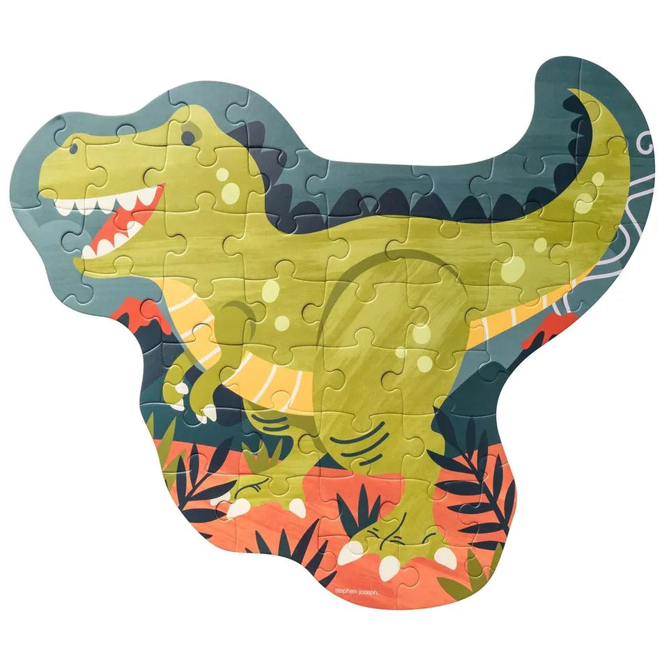 Stephen Joseph Dino Shaped Jigsaw Puzzle - 42pcs