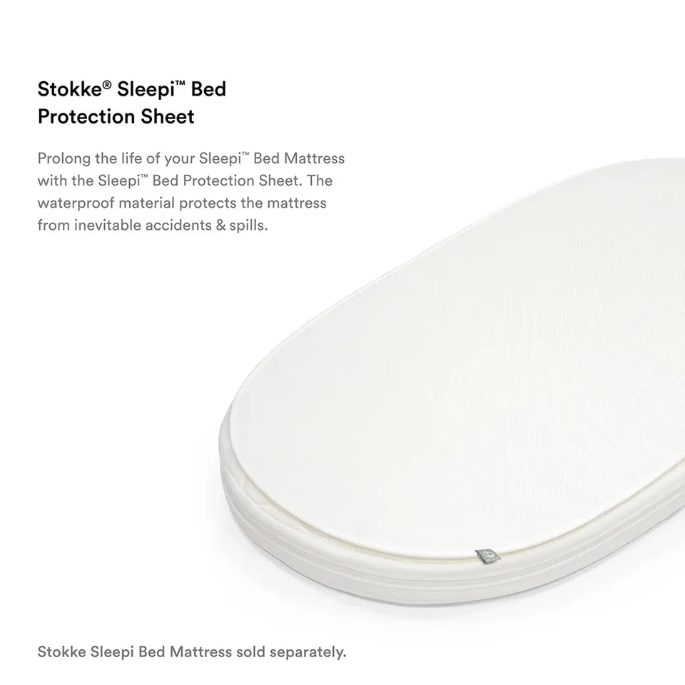 Stokke Sleepi Bed Protection Sheet White