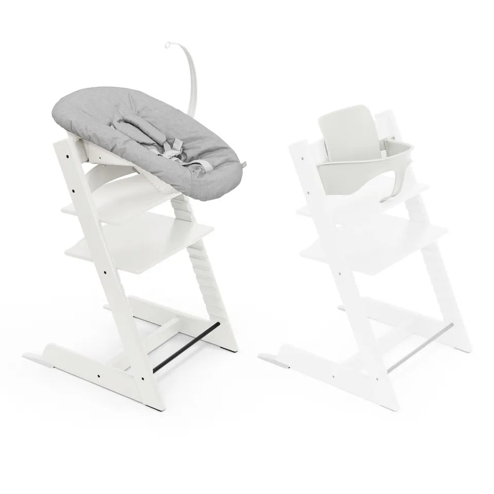 Stokke Tripp Trapp Chair + Baby Set & Newborn Set Bundle