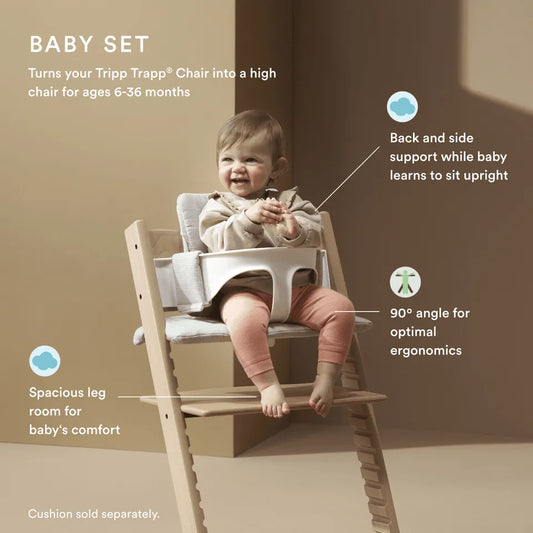 Stokke Tripp Trapp Chair + Baby Set & Newborn Set Bundle
