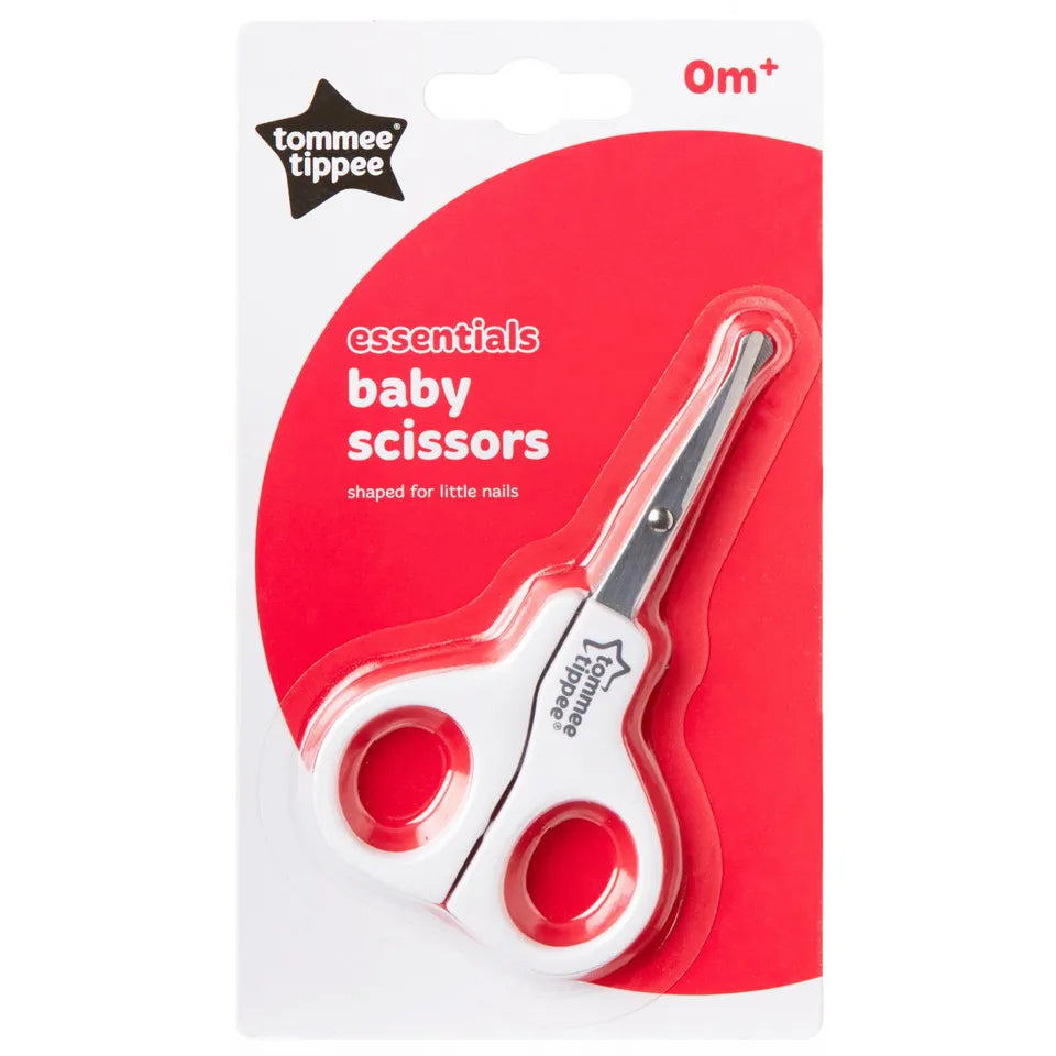 Tommee Tippee Essentials Baby Nail Scissors, Pack of 1- White