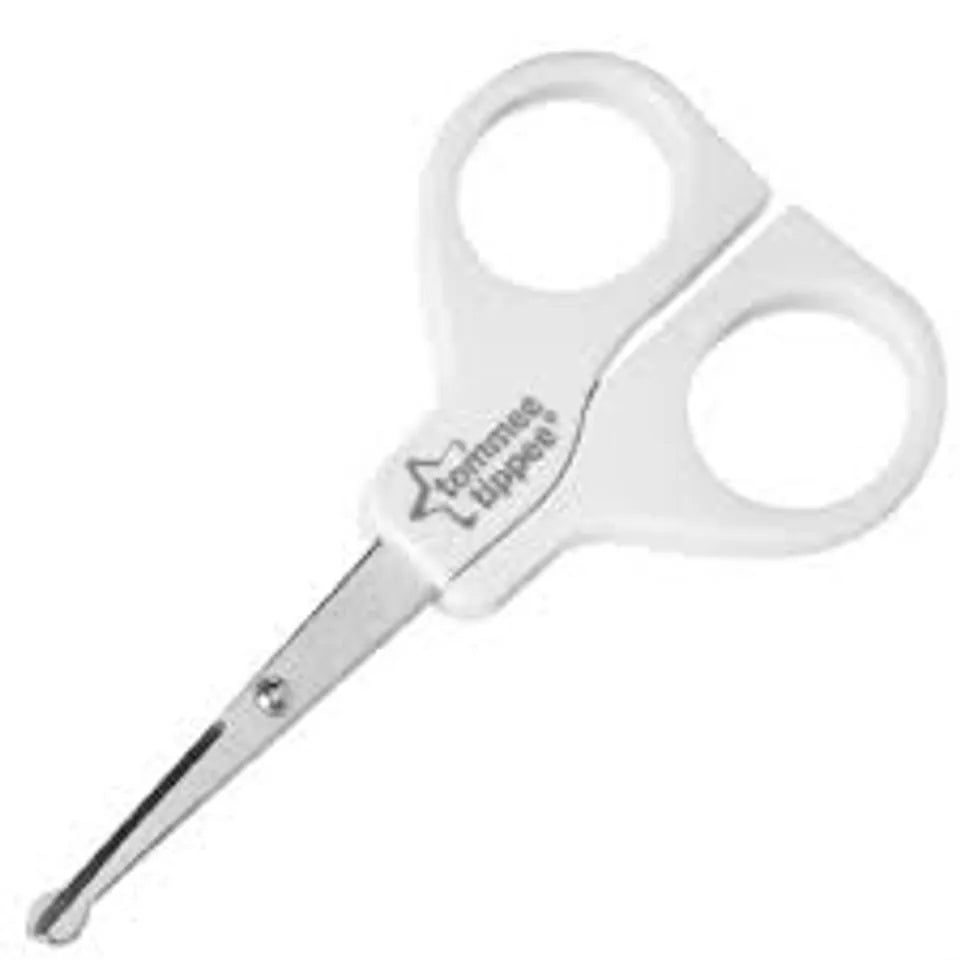 Tommee Tippee Essentials Baby Nail Scissors, Pack of 1- White
