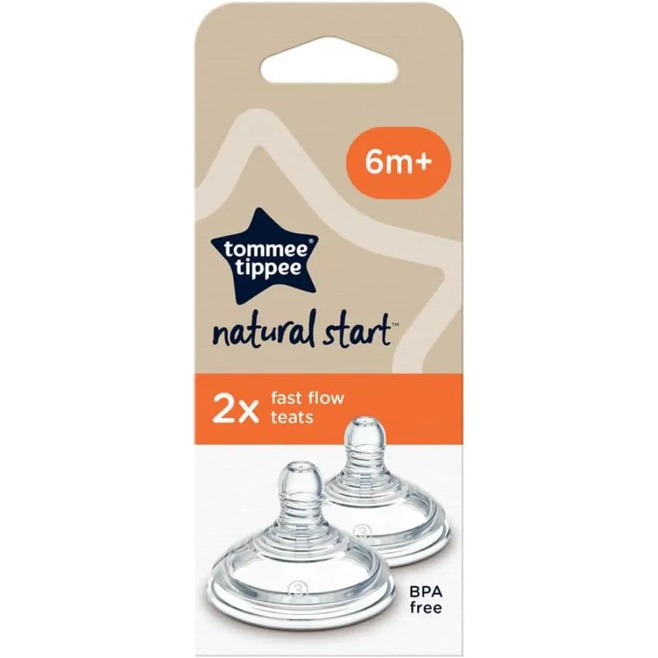 Tommee Tippee Closer to Nature Teats 2X