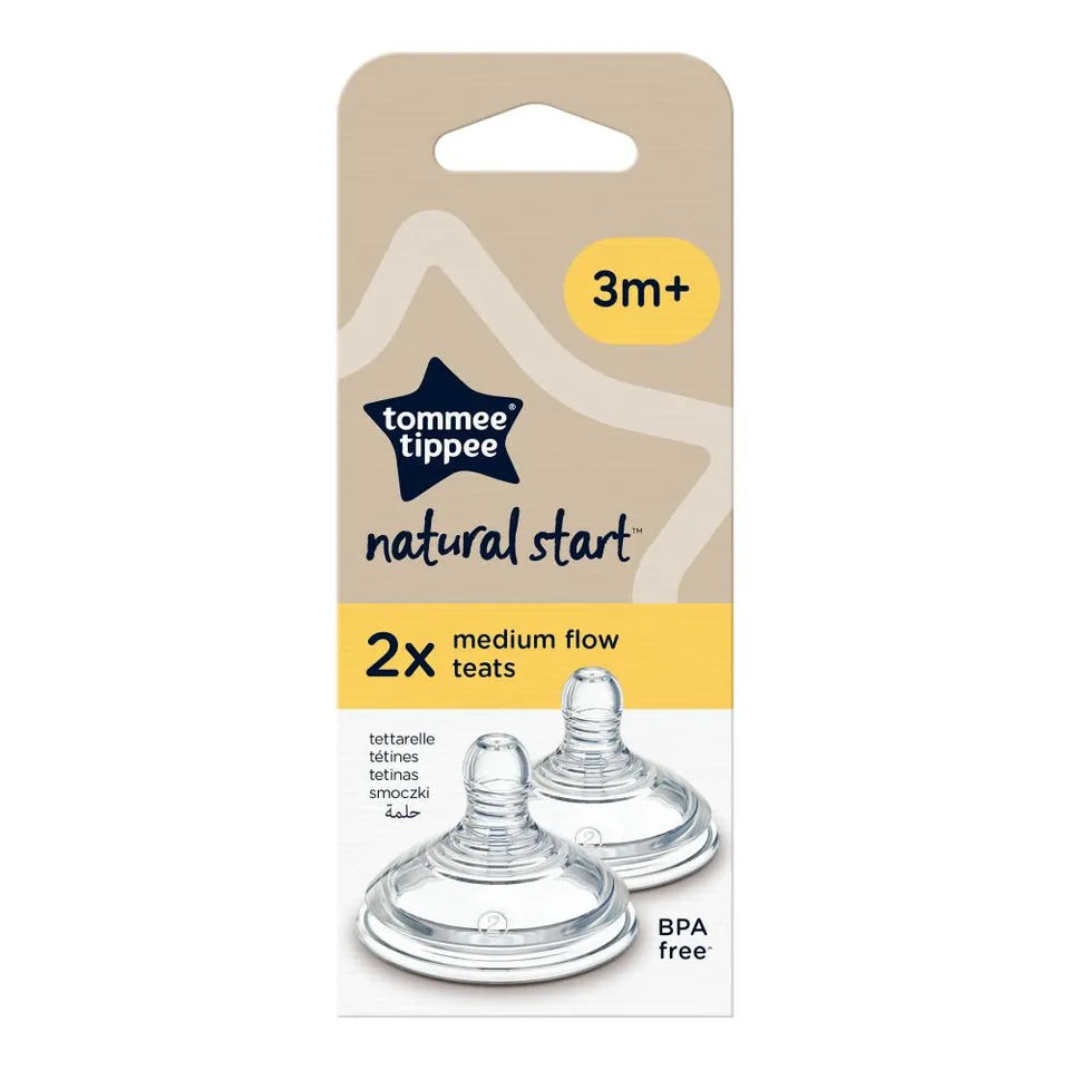 Tommee Tippee Closer to Nature Teats 2X