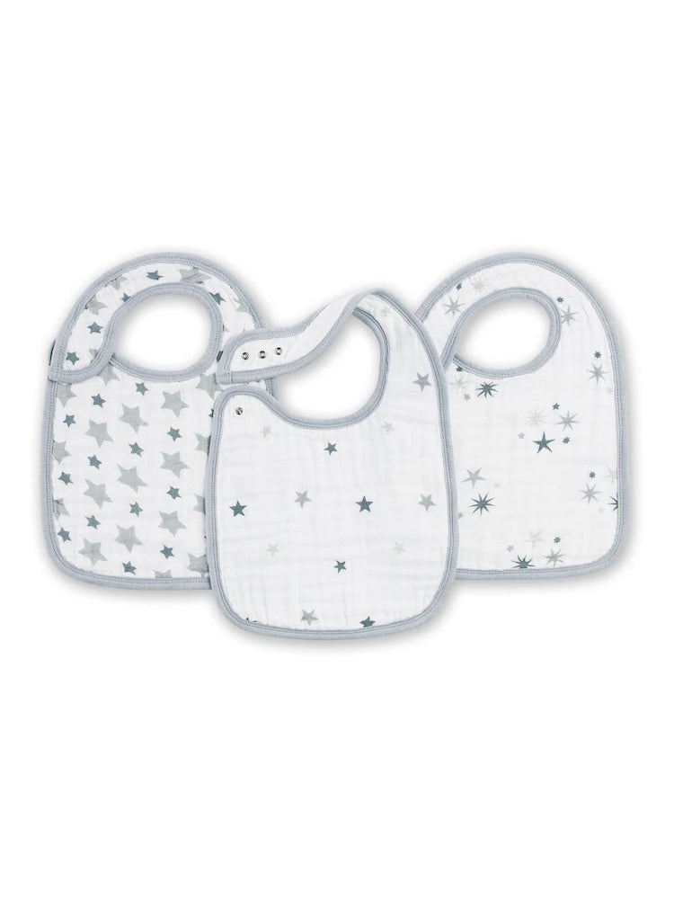 Aden + Anais Classic 3-Pack Snap Bibs Twinkle