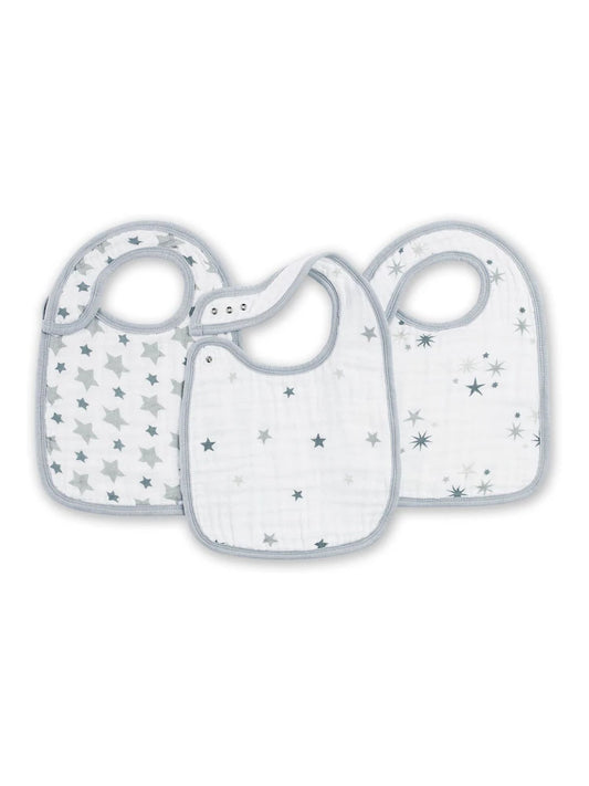 Aden + Anais Classic 3-Pack Snap Bibs Twinkle
