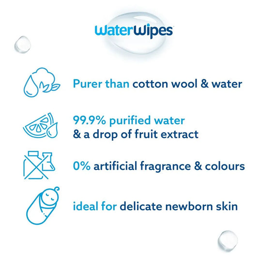 Water Wipes Wet Wipes 60's