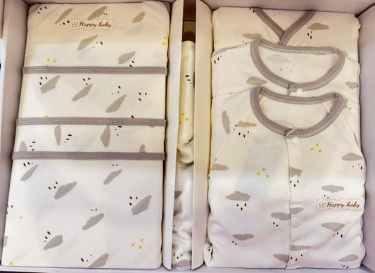 Little Angel Newborn Triangle Jumpsuit Gift Box