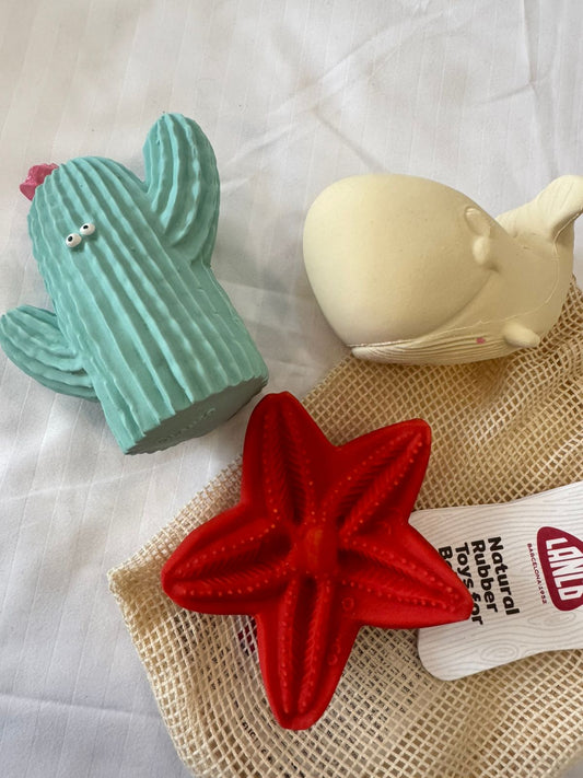 Lanco Natural Rubber Toy set - Beach