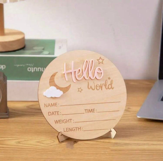 Hello World Photography Props