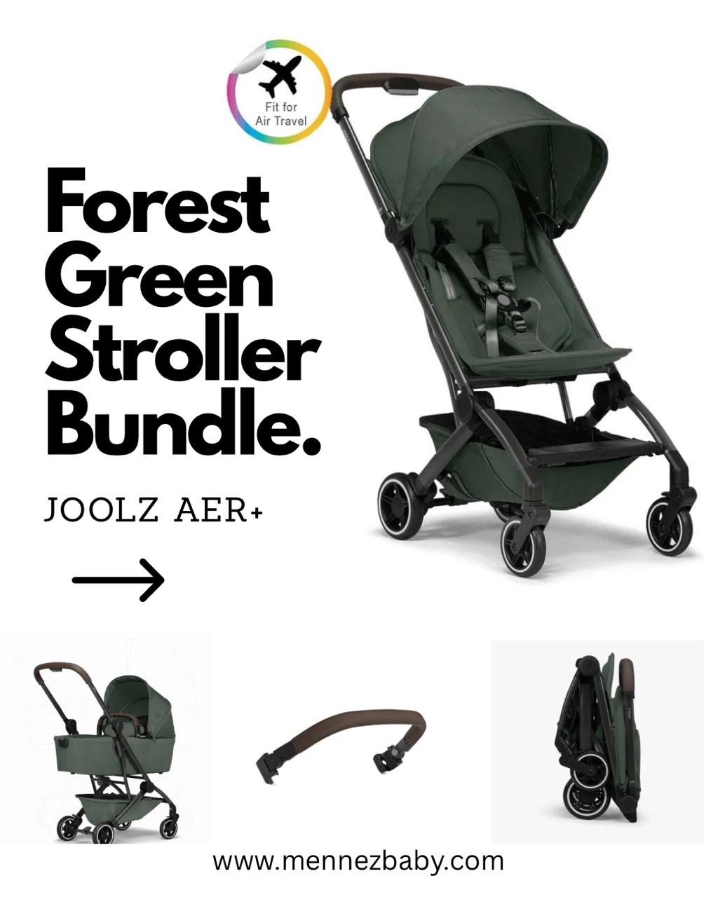 Joolz AER+ Forest Green Stroller Bundle - 3Box