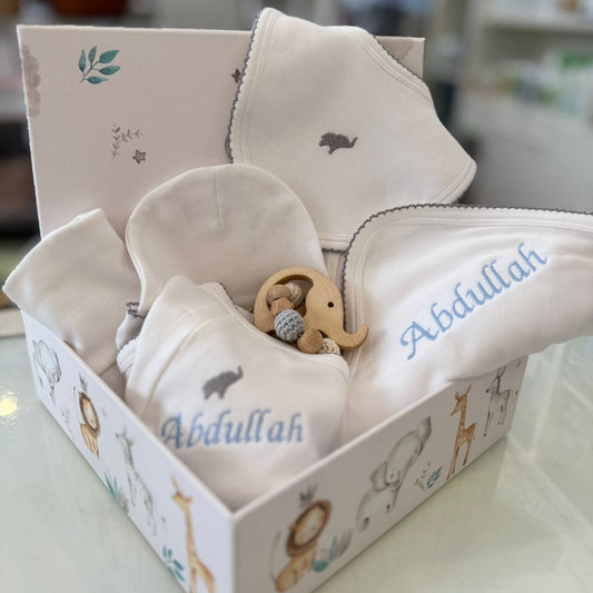 Veksora Little Love Newborn Gift Box Set - White