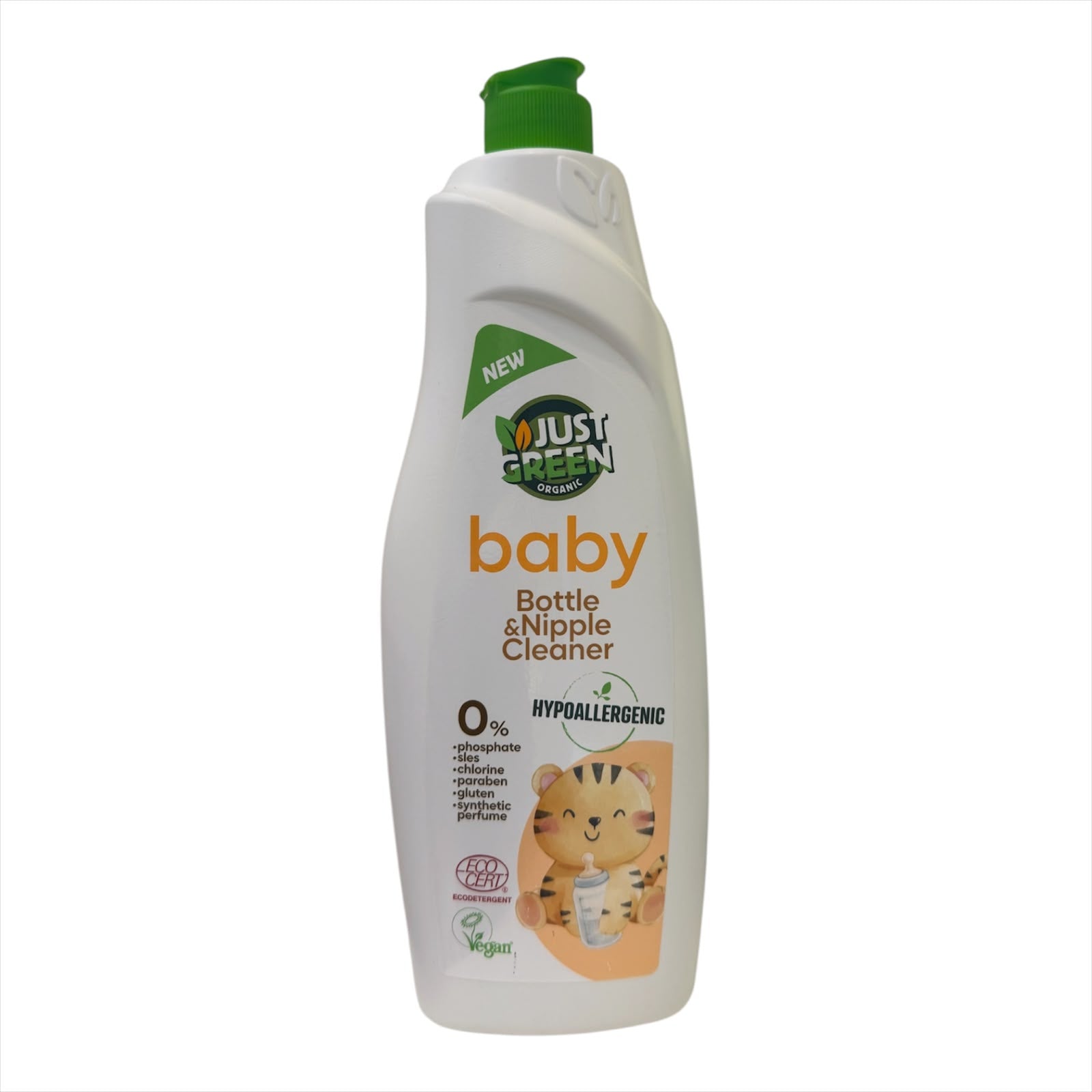 JustGreen Organic Baby Bottle and Nipple Cleaner