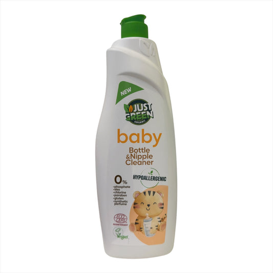 JustGreen Organic Baby Bottle and Nipple Cleaner