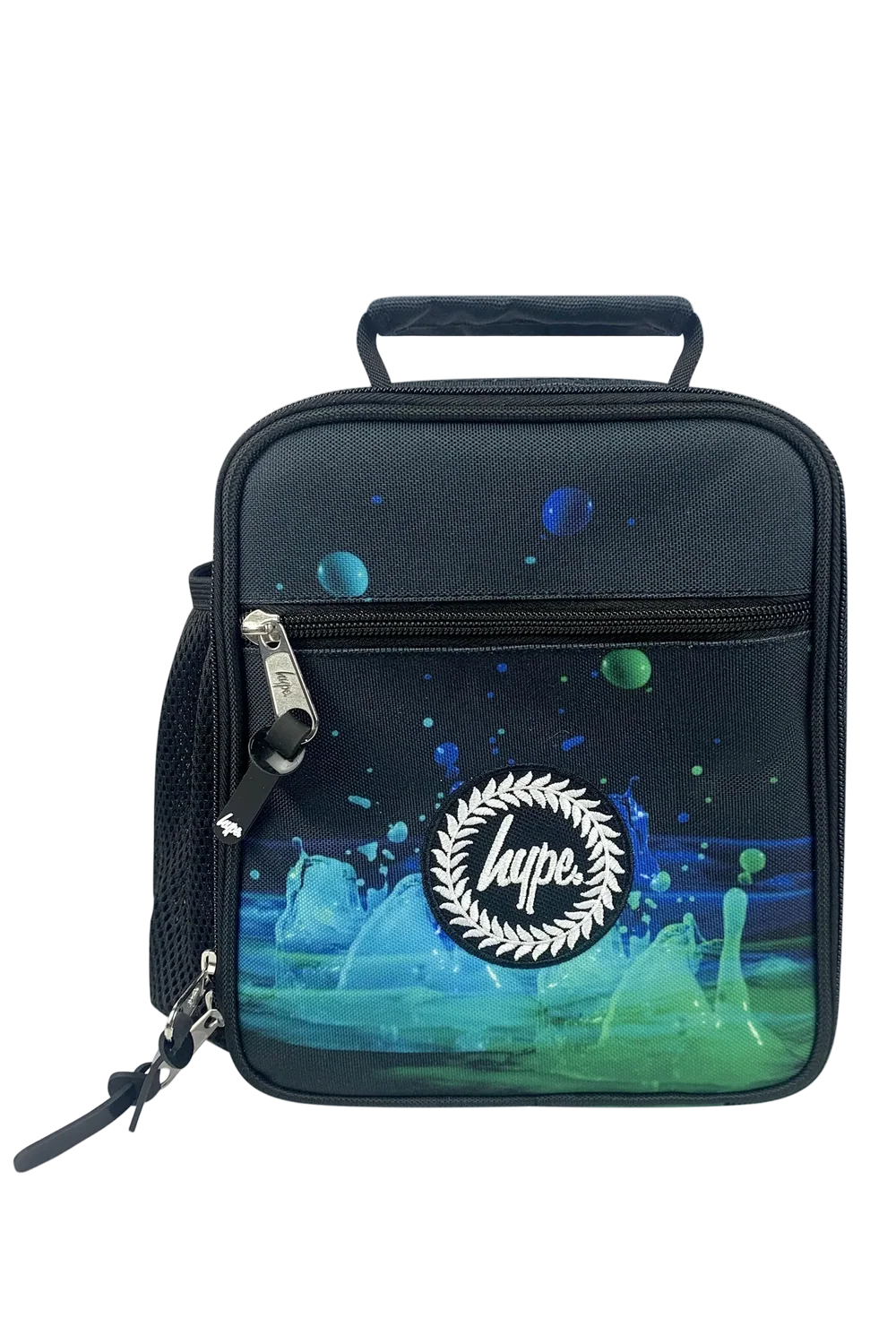 HYPE Lunch Bag Insulated Black 3D Droplets