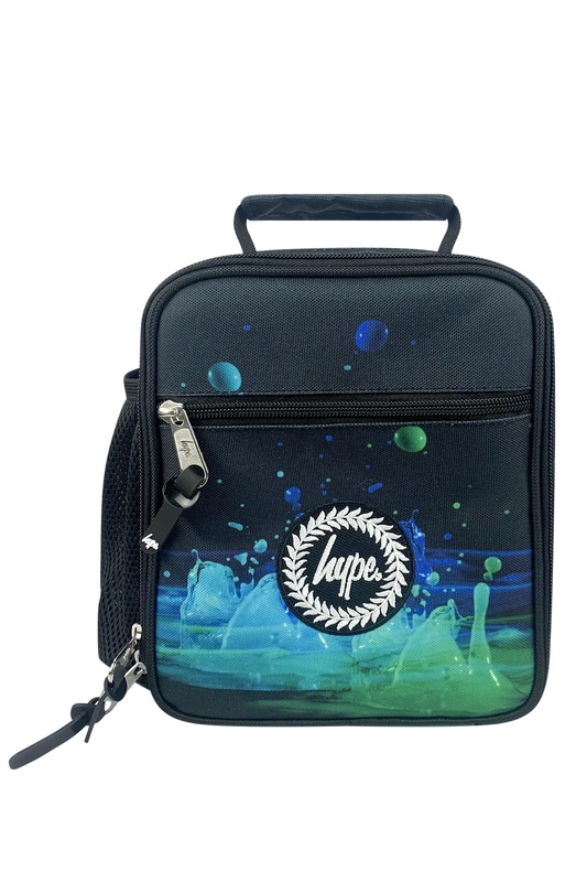 HYPE Lunch Bag Insulated Black 3D Droplets