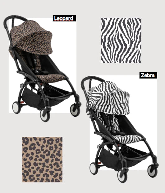 Stokke YOYO Wild Collection Color Pack 6m+ - Leopard / Zebra