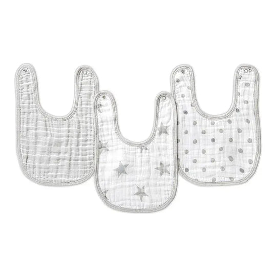 Aden + Anais Classic 3-Pack Snap Bibs Twinkle