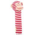 Alimrose Monkey Hand Squeaker - Red Stripe