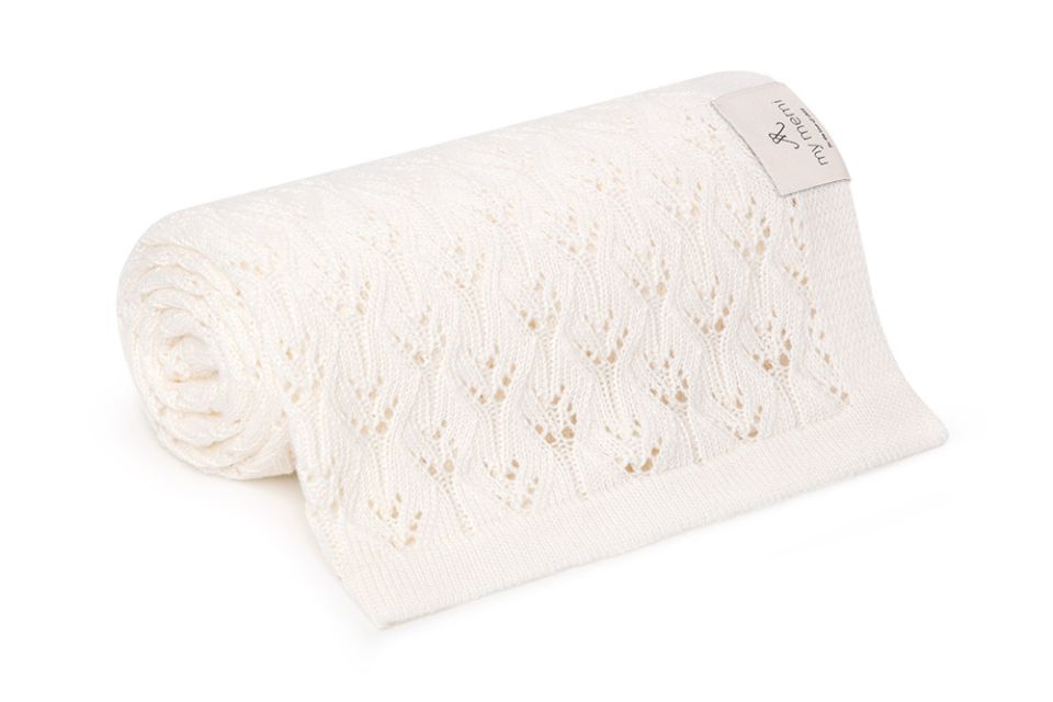 My Memi Openwork Bamboo Blanket 80x100
