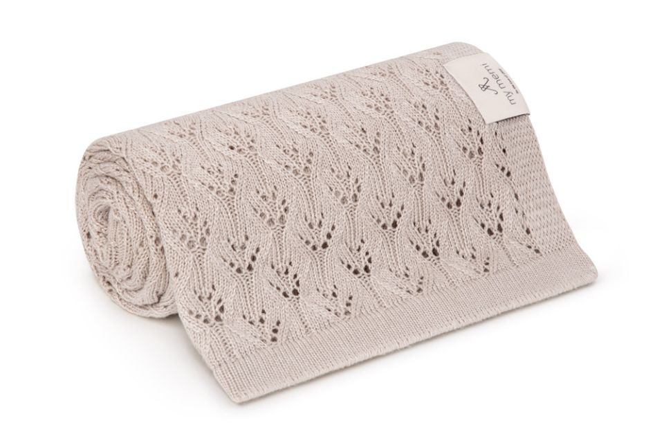My Memi Openwork Bamboo Blanket 80x100